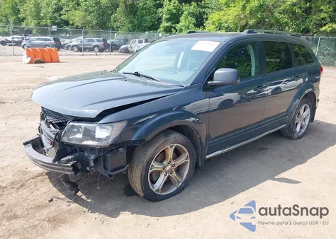 2017 Dodge Journey Crossroad Awd из США, поврежденный, VIN 3C4PDDGG7HT633509